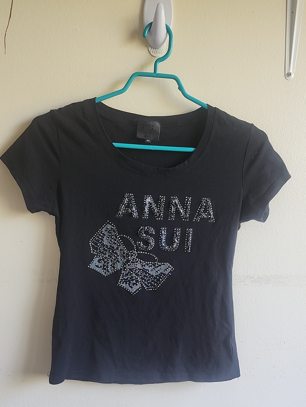 Anna Sui Beaded Top, M